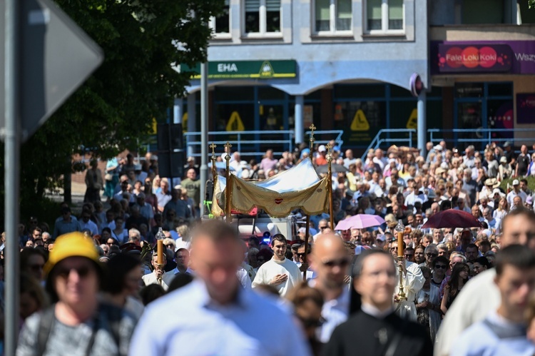 Procesja Bożego Ciała w Koszalinie