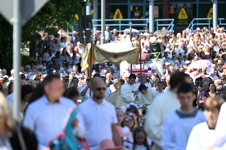 Procesja Bożego Ciała w Koszalinie