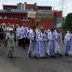 Procesja Bożego Ciała na Złotych Łanach w Bielsku-Białej - 2023