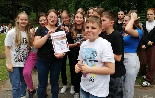 Piknik szkolnych kół Caritas w Bielsku-Białej - 2023
