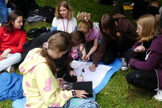 Piknik szkolnych kół Caritas w Bielsku-Białej - 2023