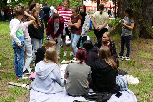 Piknik szkolnych kół Caritas w Bielsku-Białej - 2023