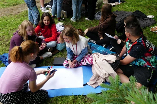 Piknik szkolnych kół Caritas w Bielsku-Białej - 2023