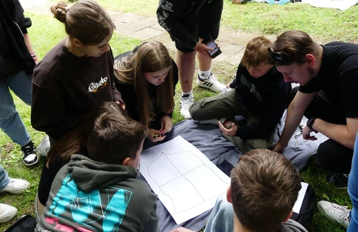 Piknik szkolnych kół Caritas w Bielsku-Białej - 2023