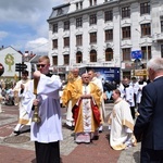 Procesja Bożego Ciała z bp. Piotrem Gregerem w Bielsku-Bialej - 2023