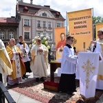 Procesja Bożego Ciała z bp. Piotrem Gregerem w Bielsku-Bialej - 2023