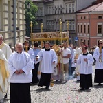 Procesja Bożego Ciała z bp. Piotrem Gregerem w Bielsku-Bialej - 2023