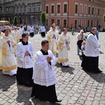 Procesja Bożego Ciała z bp. Piotrem Gregerem w Bielsku-Bialej - 2023