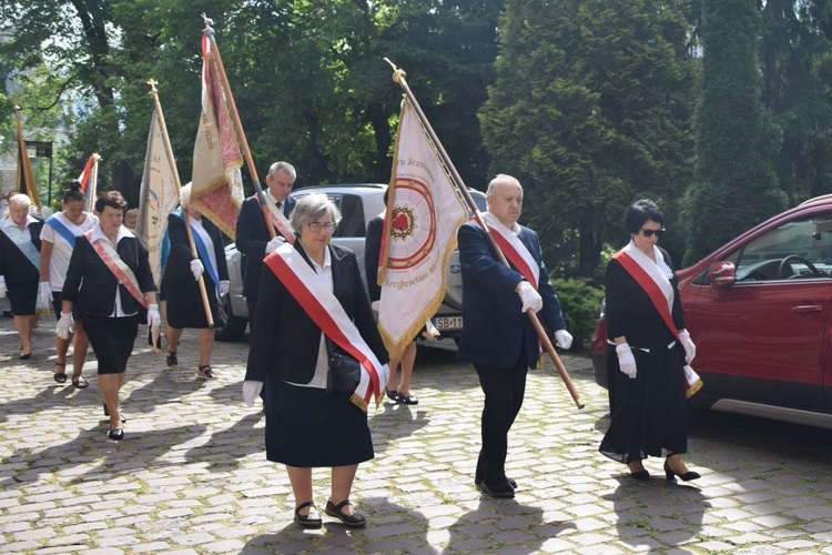 Procesja Bożego Ciała z bp. Piotrem Gregerem w Bielsku-Bialej - 2023