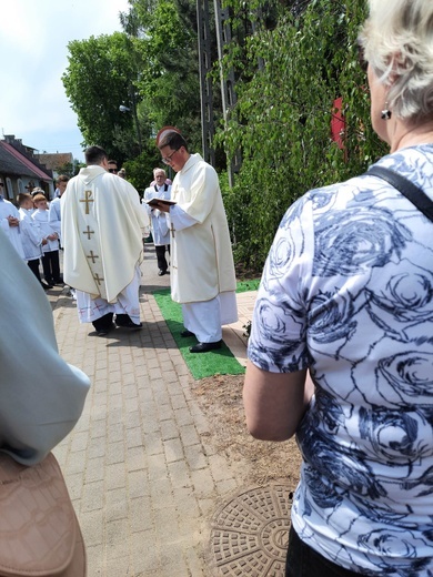 Boże Ciało w parafii w Bagnie