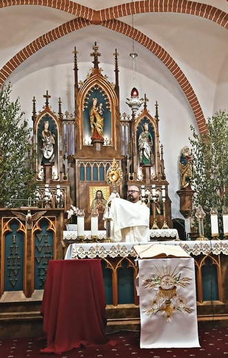 Boże Ciało w Strzelcach k. Namysłowa