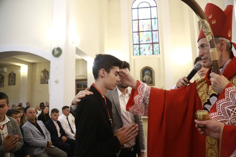 Bierzmowanie w Nowej Jastrząbce