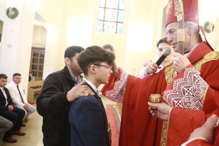 Bierzmowanie w Nowej Jastrząbce