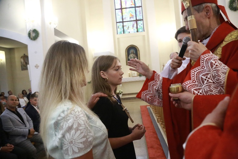 Bierzmowanie w Nowej Jastrząbce