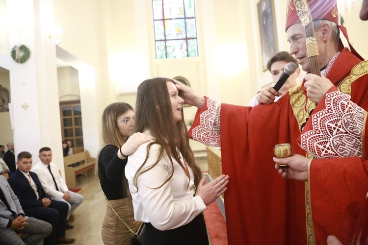 Bierzmowanie w Nowej Jastrząbce