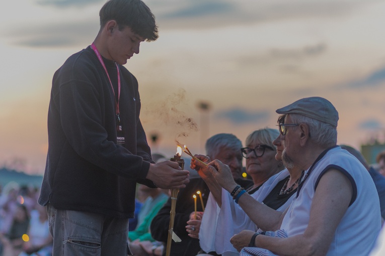 Sygnał Miłosierdzia ze św. Faustyną