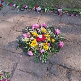 Dywan kwiatowy w parafii św. Andrzeja Apostoła w Brwilnie