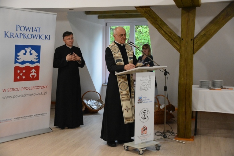 Poświęcenie Alwerni św. Jacka w Kamieniu Śląskim