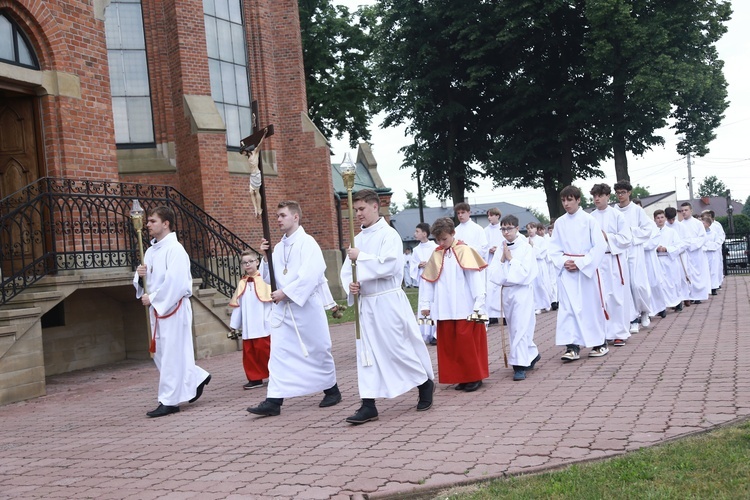 Błogosławieństwo lektorów w Chorzelowie