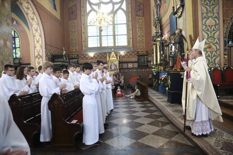 Błogosławieństwo lektorów w Chorzelowie