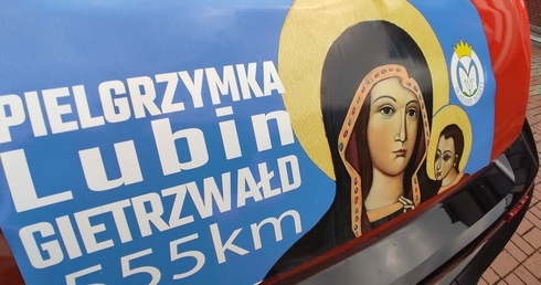 Ruszyli z Lubina do Gietrzwałdu