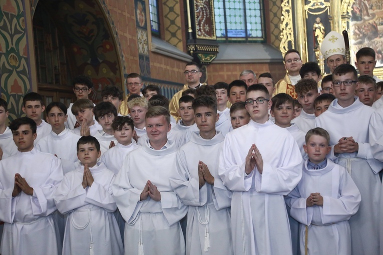 Błogosławieństwo lektorów w Chorzelowie