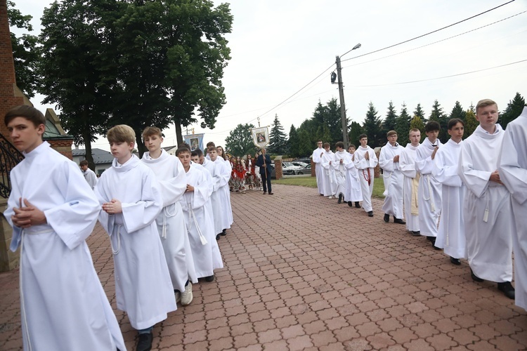 Błogosławieństwo lektorów w Chorzelowie