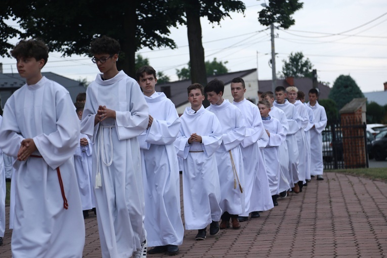 Błogosławieństwo lektorów w Chorzelowie