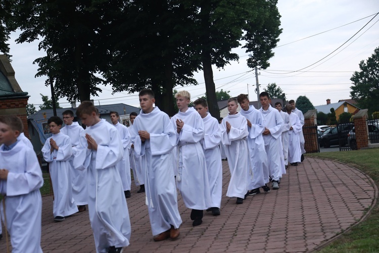 Błogosławieństwo lektorów w Chorzelowie