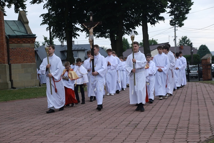 Błogosławieństwo lektorów w Chorzelowie