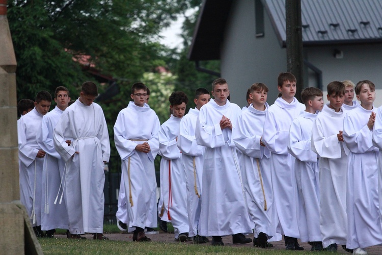 Błogosławieństwo lektorów w Chorzelowie