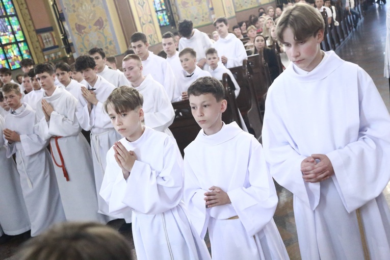 Błogosławieństwo lektorów w Chorzelowie