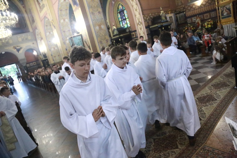 Błogosławieństwo lektorów w Chorzelowie