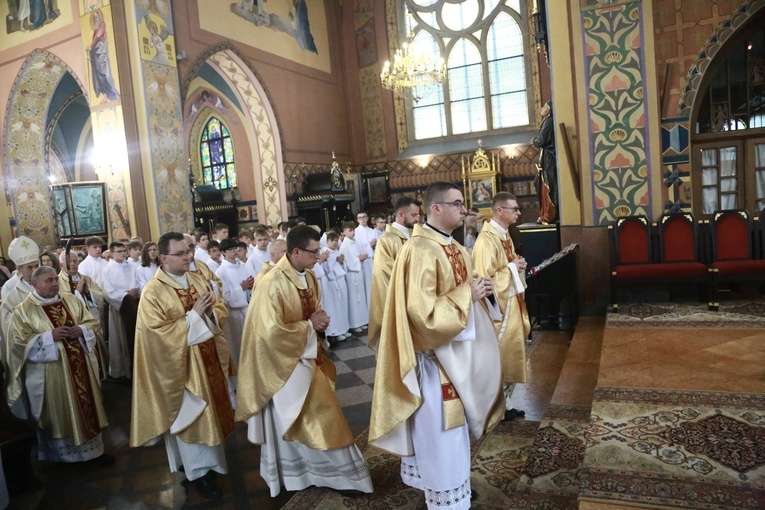 Błogosławieństwo lektorów w Chorzelowie