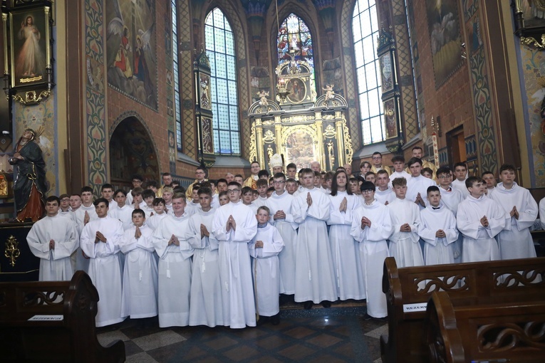 Błogosławieństwo lektorów w Chorzelowie