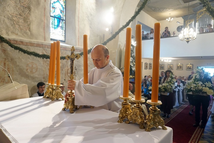 Konsekracja nowego ołtarza