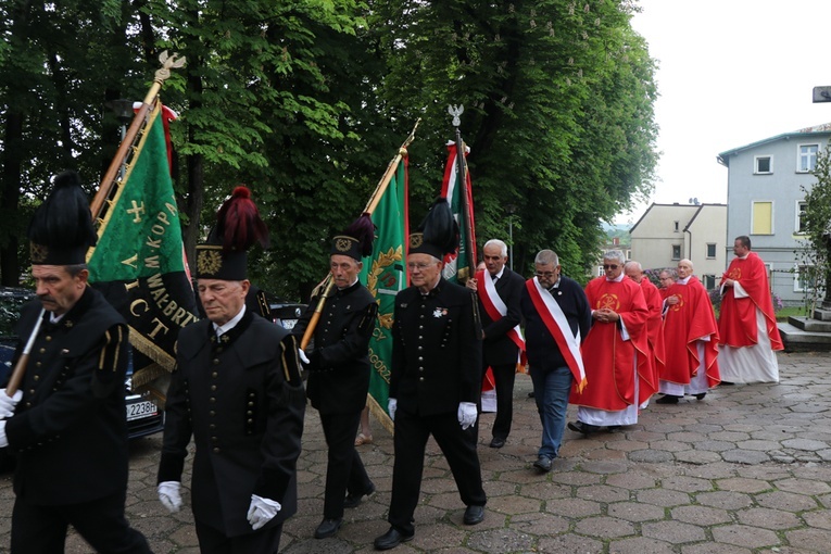 Poświęcenie ołtarza w kościele św. Barbary