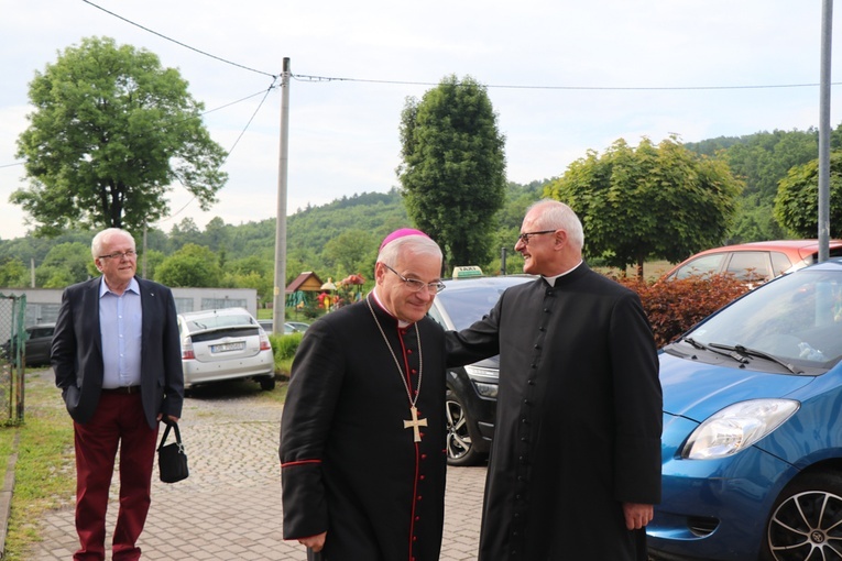 Poświęcenie ołtarza w kościele św. Barbary