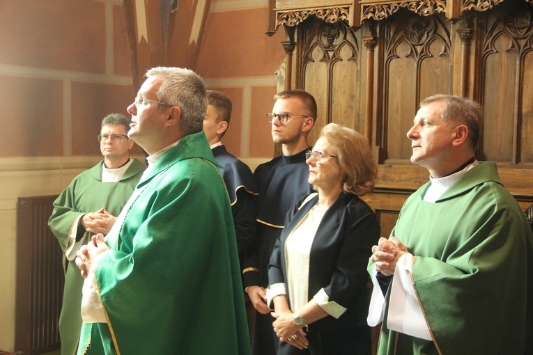 Pilzno. Poświęcenie obrazu bł. Karoliny