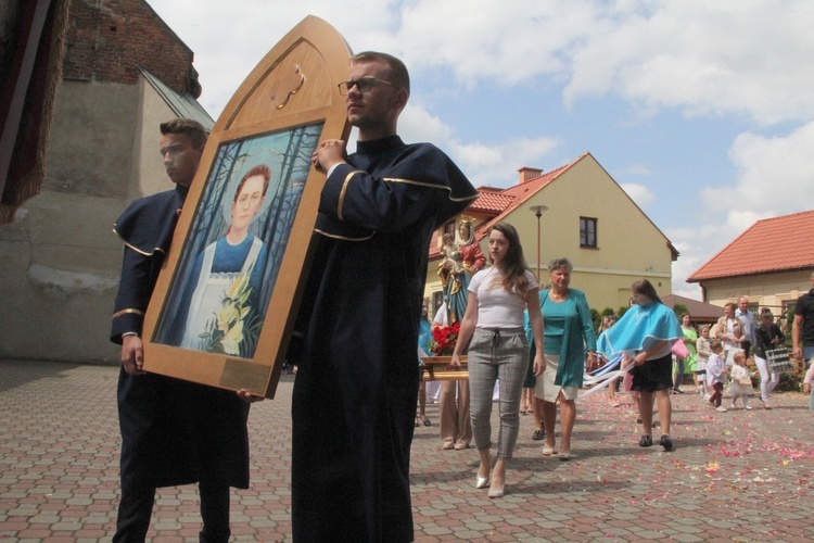 Pilzno. Poświęcenie obrazu bł. Karoliny