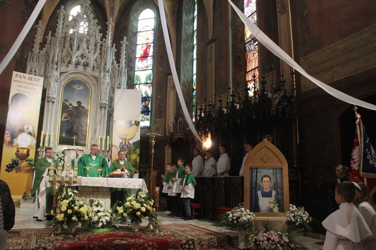 Pilzno. Poświęcenie obrazu bł. Karoliny