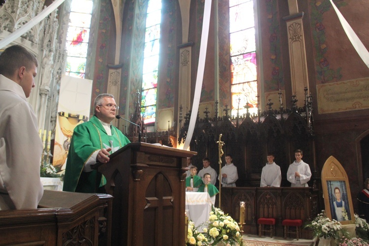 Pilzno. Poświęcenie obrazu bł. Karoliny