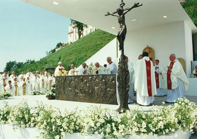 Msza św. na Błoniach Sandomierskich.