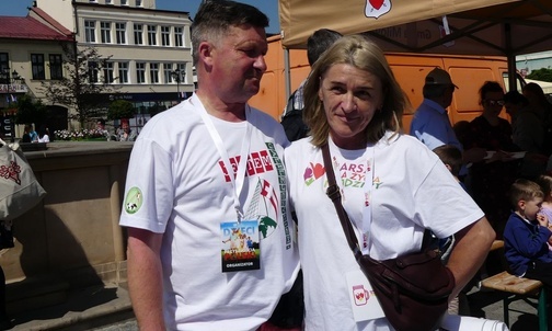 Katarzyna i Dariusz Bąkowie są koordynatorami żywieckiego Marszu dla Życia i Rodziny.
