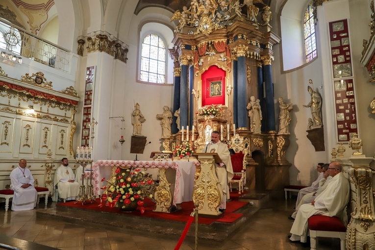 Pielgrzymka sołtysów do Rokitna