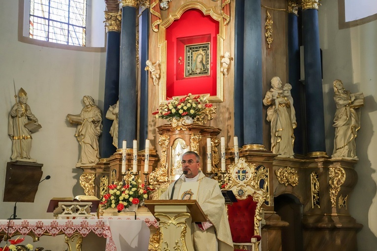 Pielgrzymka sołtysów do Rokitna