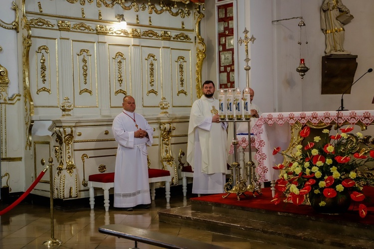 Pielgrzymka sołtysów do Rokitna