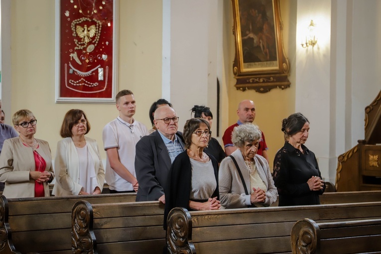 Pielgrzymka sołtysów do Rokitna