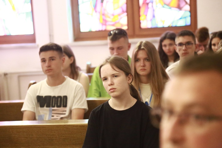 Rekolekcje młodych z Trzciany k. Bochni