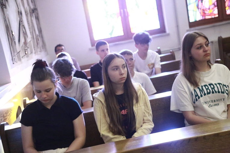 Rekolekcje młodych z Trzciany k. Bochni